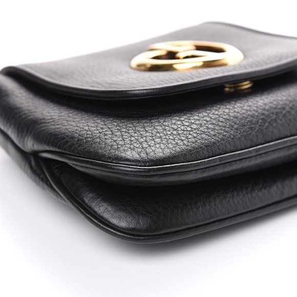 GUCCI Pebbled Calfskin Small 1973 Chain Shoulder - Picture 5 of 10